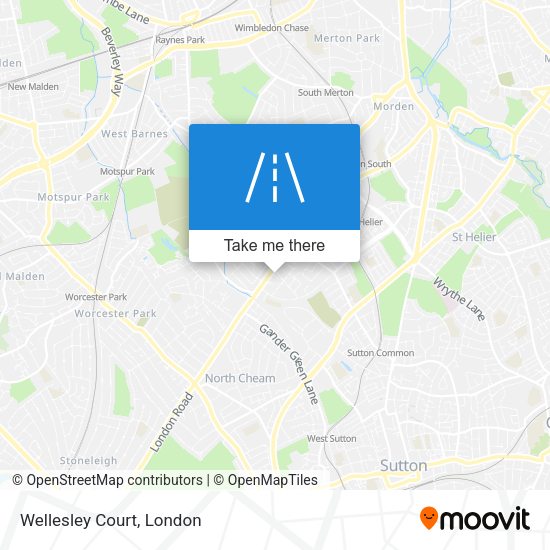 Wellesley Court map