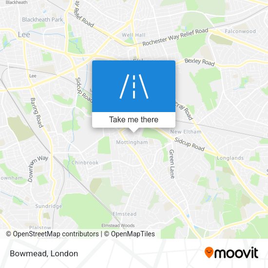 Bowmead map