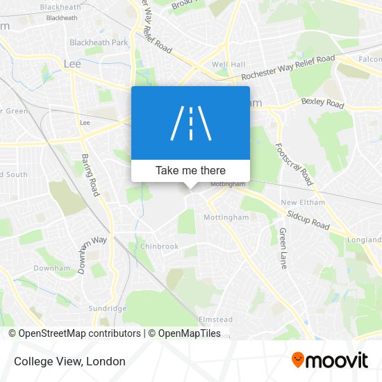 College View map