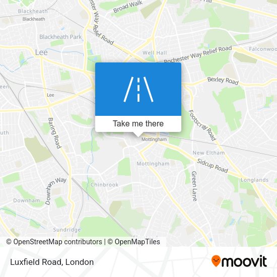 Luxfield Road map