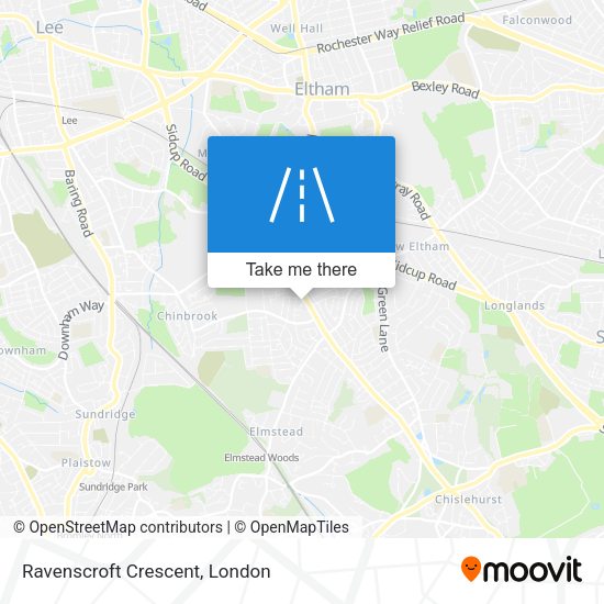 Ravenscroft Crescent map