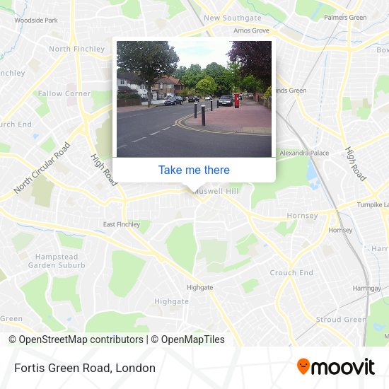 Fortis Green Road map