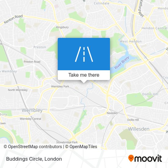 Buddings Circle map