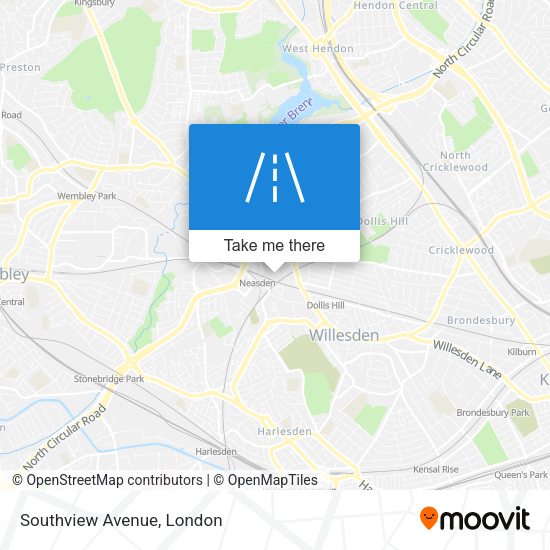 Southview Avenue map