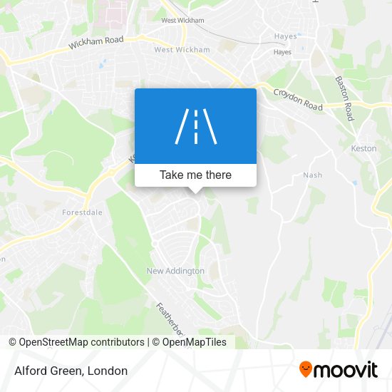 Alford Green map