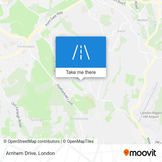 Arnhem Drive map