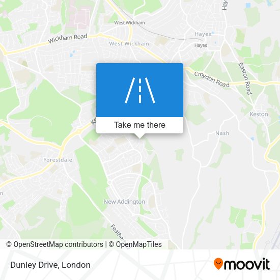 Dunley Drive map