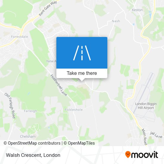 Walsh Crescent map