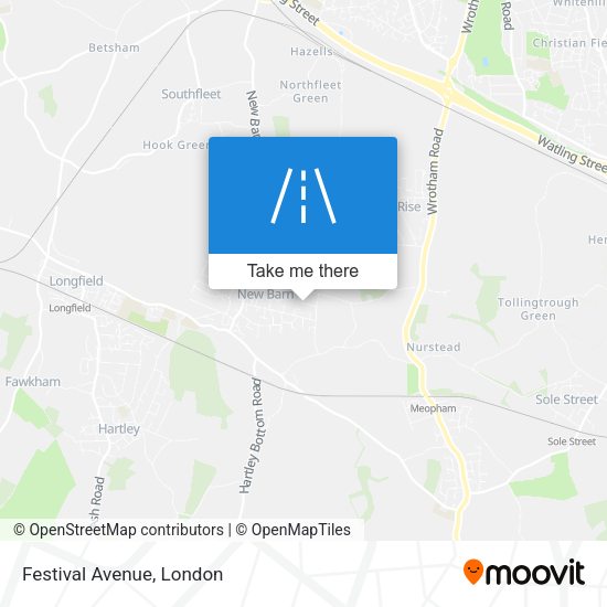 Festival Avenue map