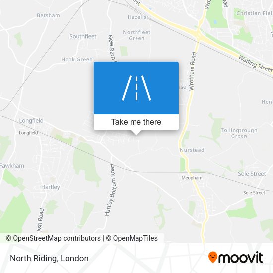 North Riding map