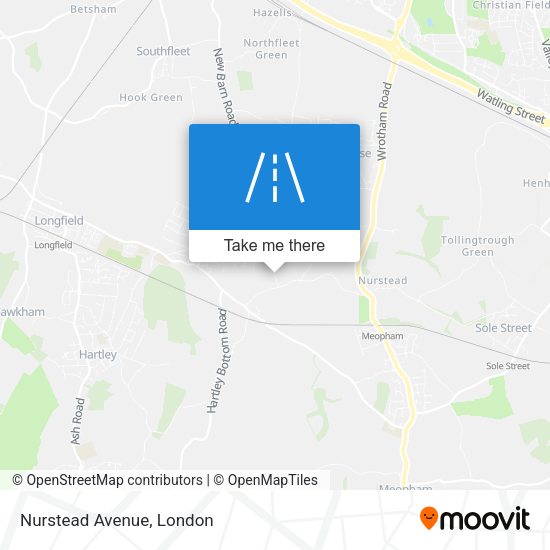 Nurstead Avenue map