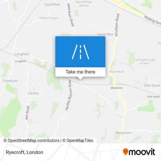 Ryecroft map