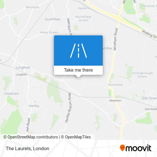 The Laurels map