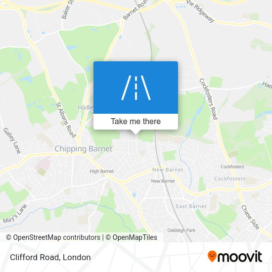 Clifford Road map
