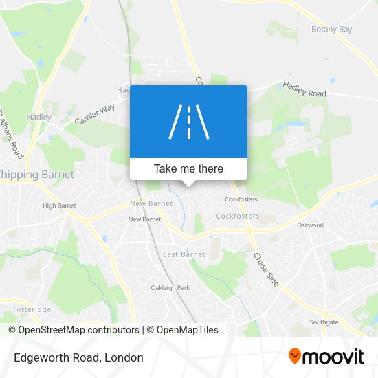 Edgeworth Road map