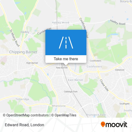 Edward Road map