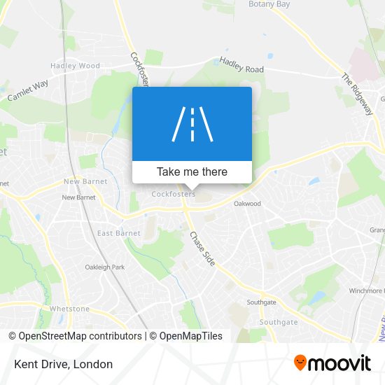 Kent Drive map