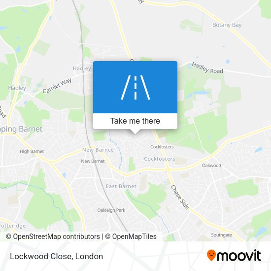 Lockwood Close map