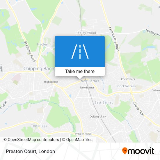 Preston Court map
