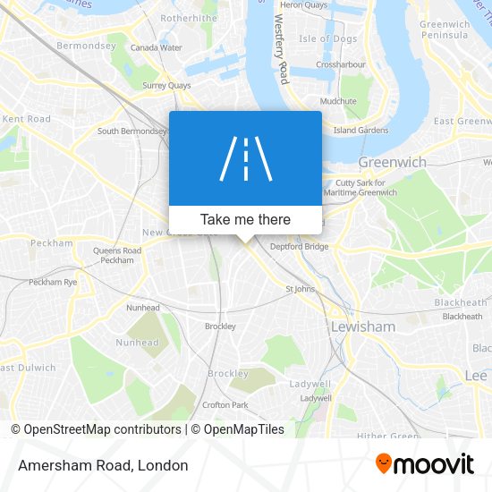 Amersham Road map