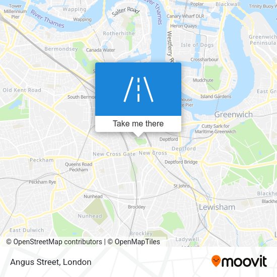 Angus Street map