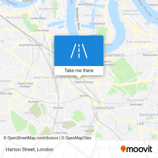 Harton Street map