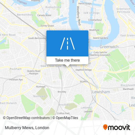 Mulberry Mews map