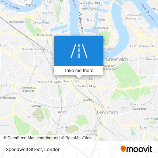 Speedwell Street map