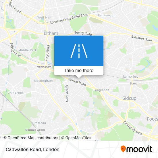 Cadwallon Road map