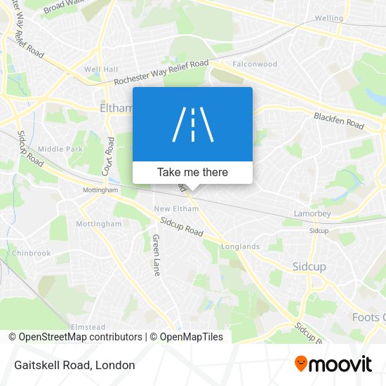 Gaitskell Road map