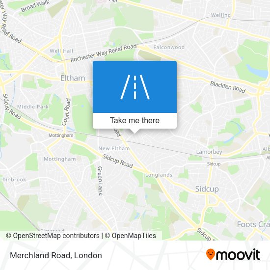 Merchland Road map