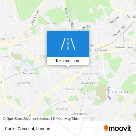 Cocks Crescent map