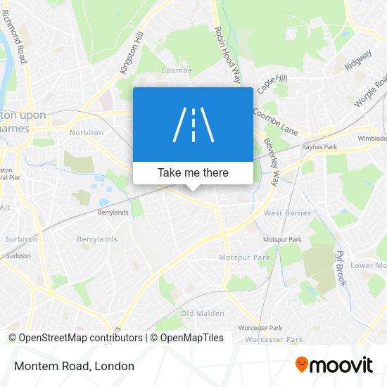 Montem Road map
