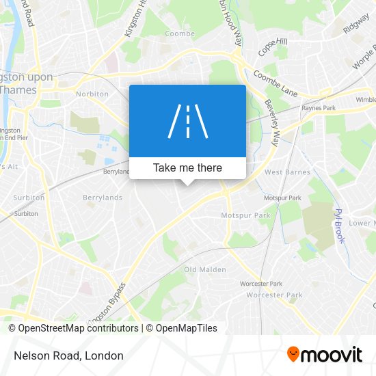Nelson Road map