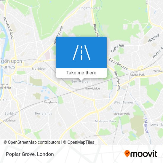 Poplar Grove map