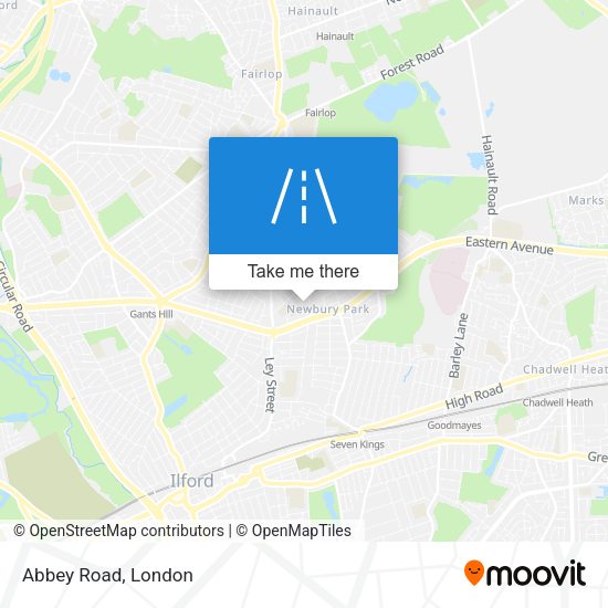 Abbey Road map