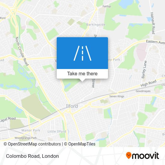 Colombo Road map