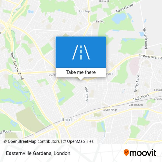 Easternville Gardens map