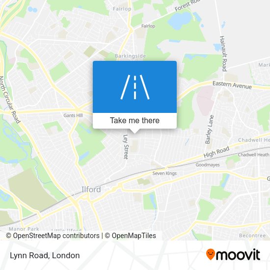 Lynn Road map