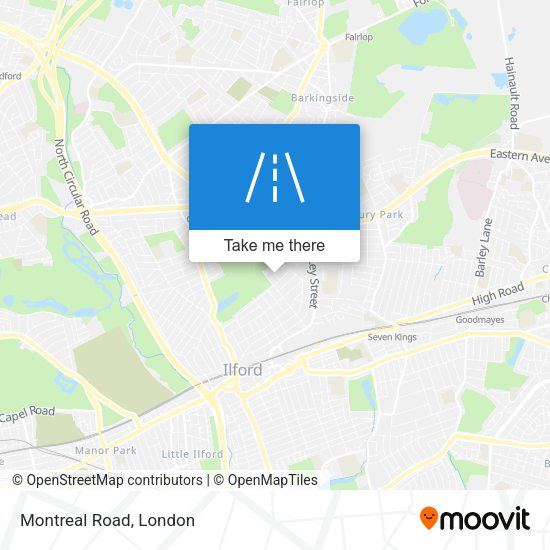 Montreal Road map