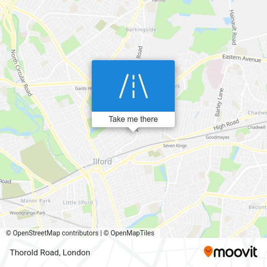 Thorold Road map