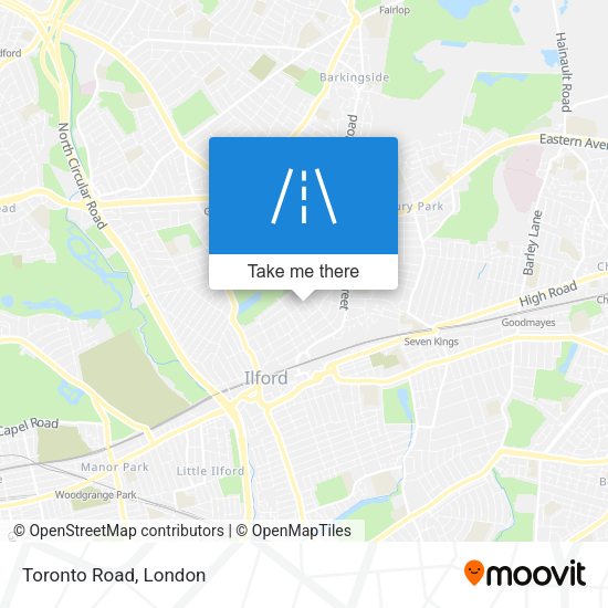 Toronto Road map