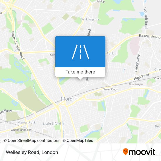 Wellesley Road map