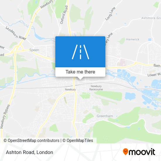 Ashton Road map