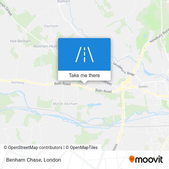 Benham Chase map