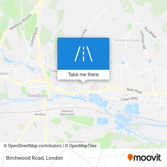 Birchwood Road map