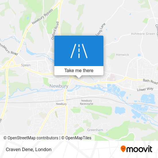 Craven Dene map