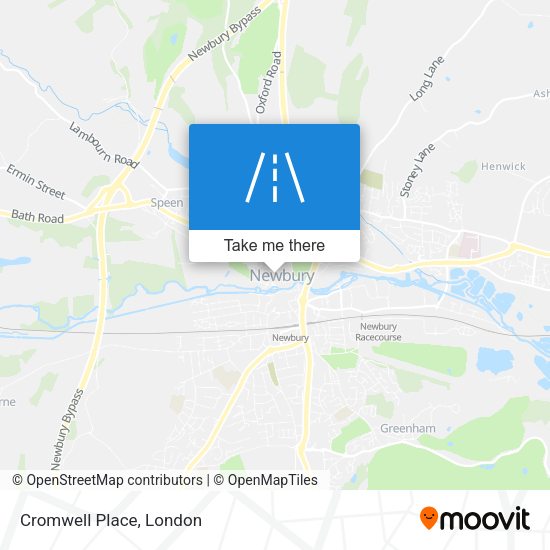 Cromwell Place map
