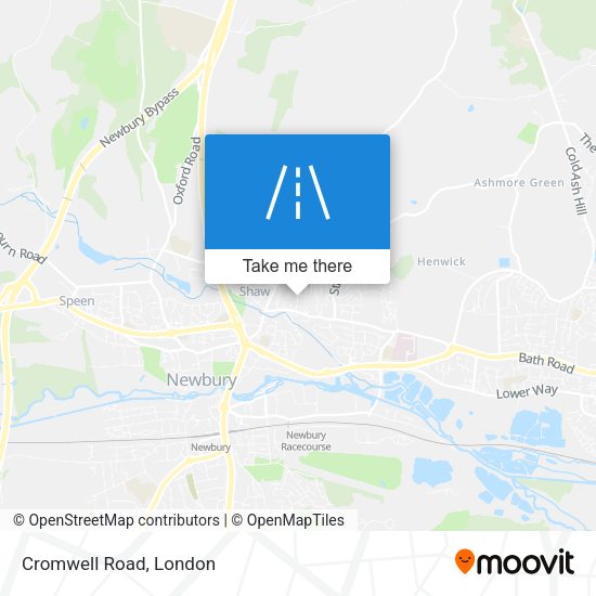 Cromwell Road map