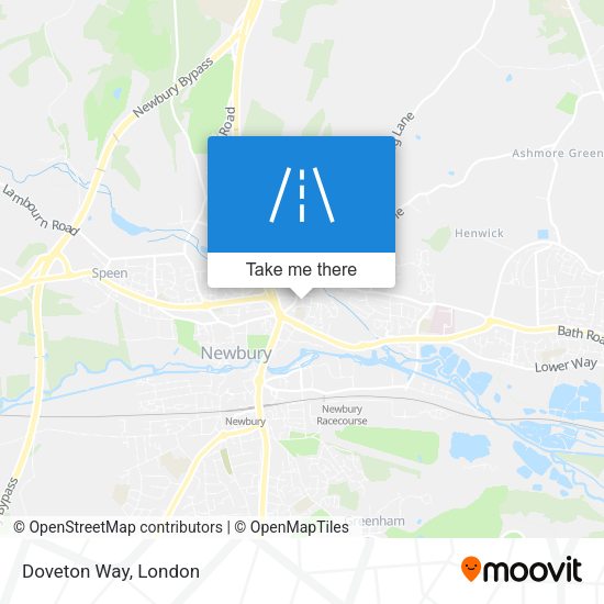 Doveton Way map